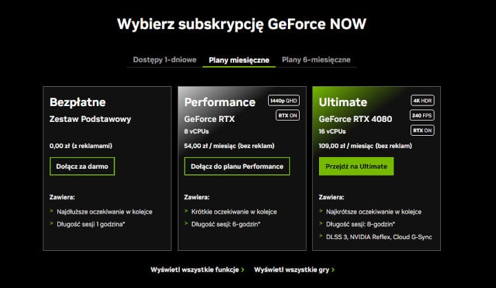 Źródło: Nvidia - Zmiany w GeForce NOW; Nvidia obiecuje wyższą rozdzielczość i wsparcie ultrawide przy tej samej cenie w jednym z wariantów subskrypcji - wiadomość - 2024-11-07