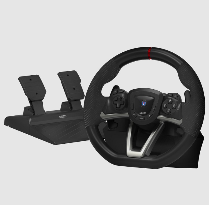 Racing Wheel Pro Deluxe od firmy HORI to zdaniem wielu użytkowników faworytka wśród kierownic do Nintendo Switch. Źródło: HORI. - Kierownica do Nintendo Switch. Którą wybrać i czy warto kupić? - wiadomość - 2024-06-10