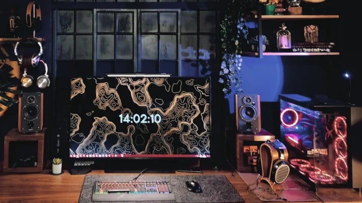 Gracz używa telewizora, zamiast monitora. | Źródło: Reddit, theDaniLand - „Nie chcę wracać do monitorów” - gracz używa telewizora jako ekranu PC od prawie dwóch lat i jest zachwycony - wiadomość - 2024-06-28