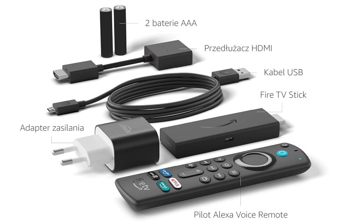 Przewód HDMI w zestawie z Fire TV jest co najwyżej symboliczny. Źródło: Amazon - Fire TV Stick: Dzięki przewodowi za 20 zł możesz poprawić odbiór Netflixa i innych usług - wiadomość - 2024-08-28