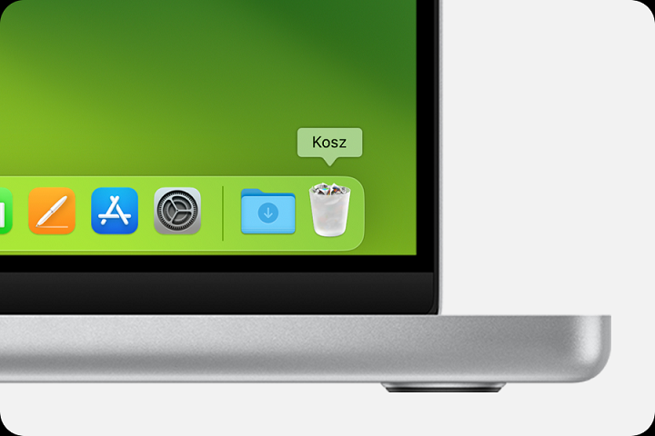 W macOS niechciane przez nas aplikacje trafiają do kosza. Źródło: Apple. - Chrome na Maca - opisujemy, skąd pobrać i jak zainstalować - wiadomość - 2024-12-27