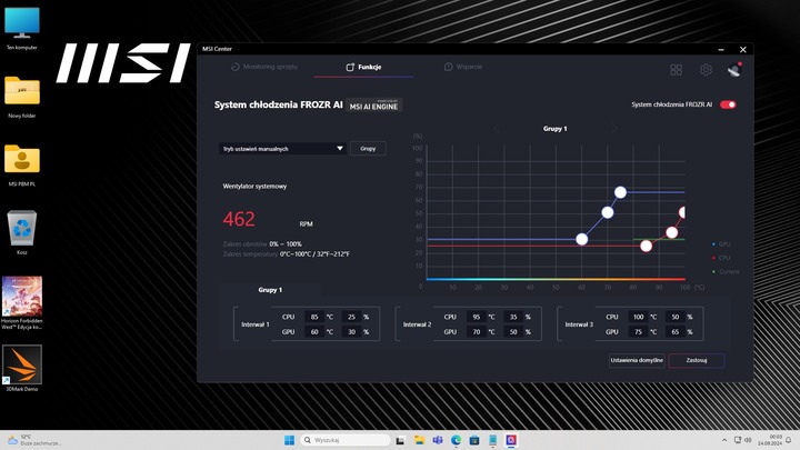 Źródło: MSI. - Pecet MSI, który ozdobi każdy pokój i pociągnie wszystko na ultra. Test komputera PC z serii MSI Ultimate - wiadomość - 2024-09-26