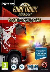 Euro Truck Simulator 2: Going East! Game Box