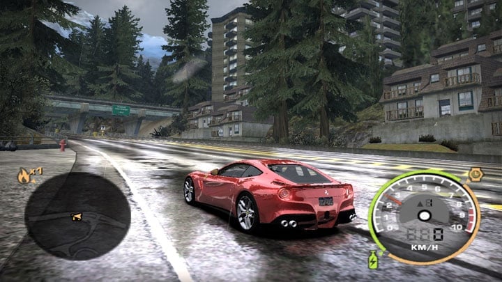 Need for Speed: Most Wanted (2005) mod NFSMW HD Reflections v.1.3.4