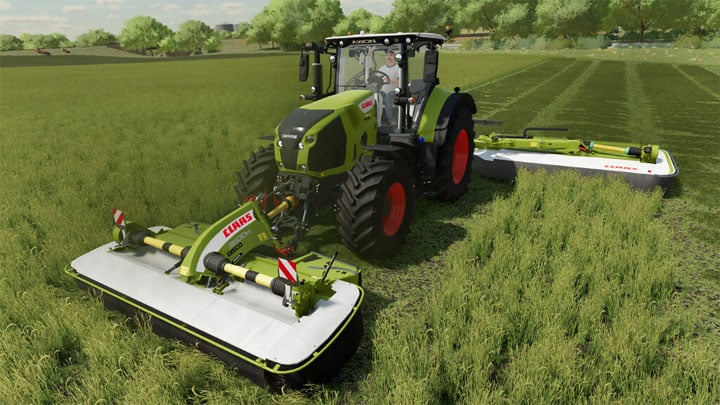 Farming Simulator 22 mod Claas DISCO Pack  (New Mowers) v.1.0.0.1