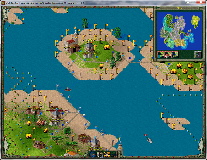 The Settlers II mod The Golden Archipelago v.5072024