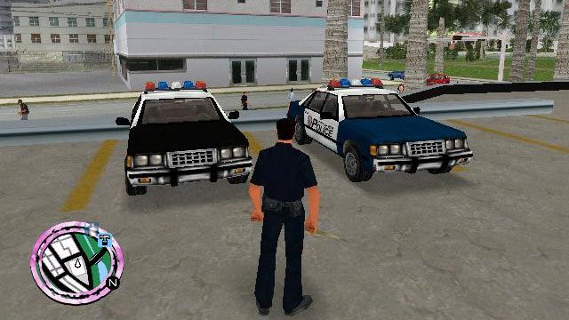 gta vice city police cars