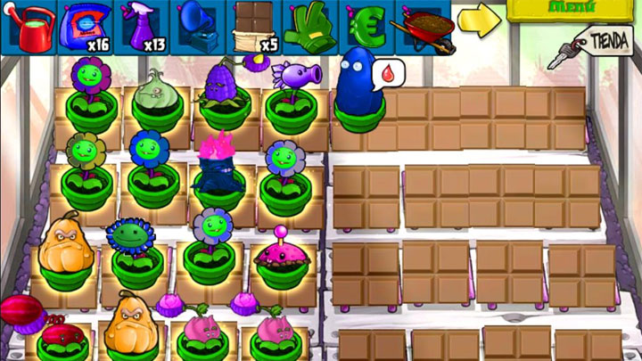Plants vs Zombies GAME MOD Candy vs Zombies v.1.0 - download