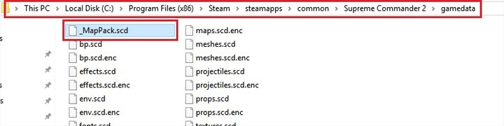 supreme commander 2 custom maps