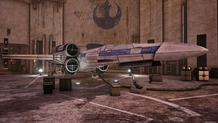 star wars podracer in unreal engine 4 free download