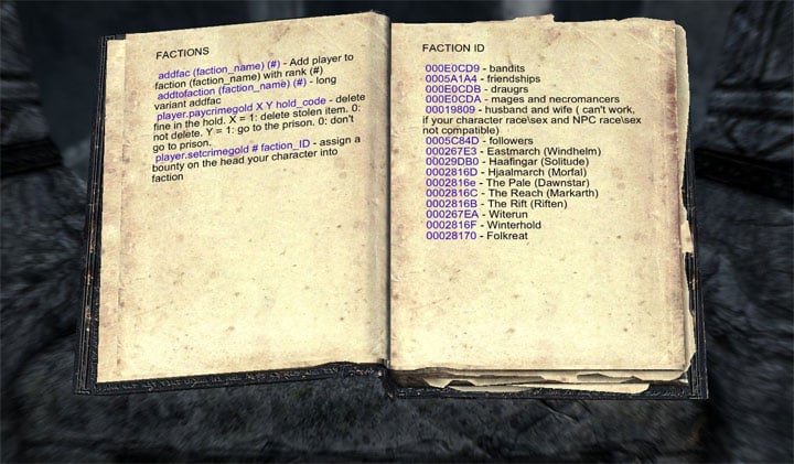 Elder Scrolls V: Skyrim Special GAME MOD Cheat codes SSE v.1.1 - download | gamepressure.com