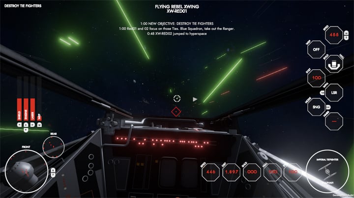 Star Wars: X-Wing vs. TIE Fighter gra Open-Galaxy (Freeware space-sim) v.5.0.8.9