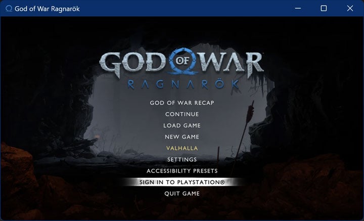 God of War: Ragnarok mod NoPSSDK  (removes PSN requirement)  v.1.0.2