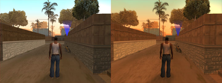 GTA San Andreas PS2 Graphics for PC Mod 