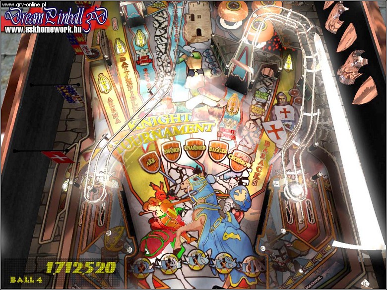 pinball 3d online game
