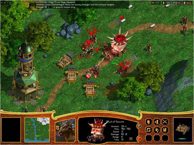 Galeria screenów z gry Warlords Battlecry II, PC