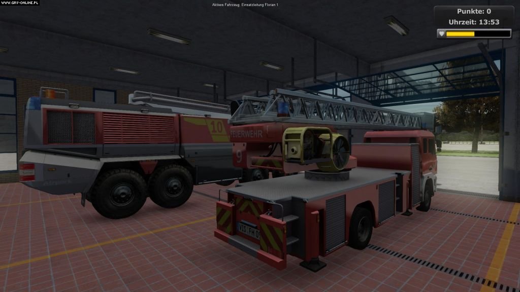 airport fire simulator