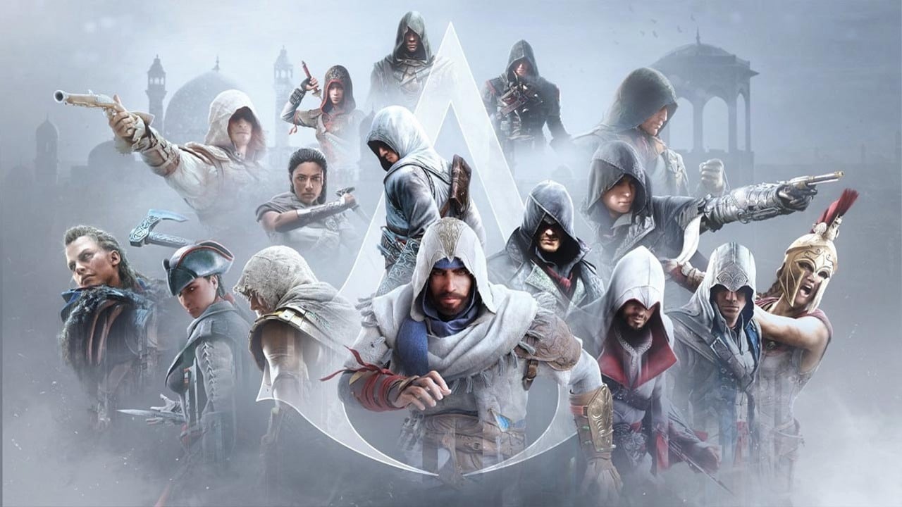 Historia Assassin's Creed na jednym obrazku o wielkiej głębi. Ubisoft żartuje: to wideo „wolne od Templariuszy”